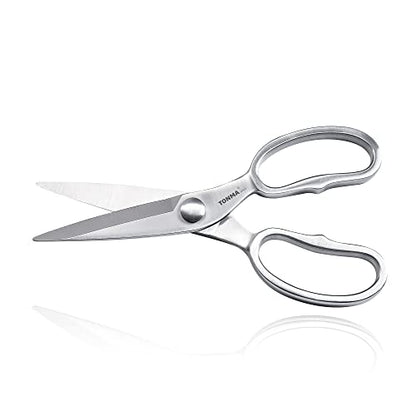 TONMA Kitchen Scissors All Purpose, Made in Japan, Stainless Steel, TK-2 - style: Classic