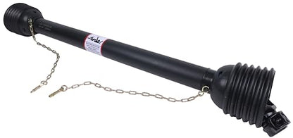 PTO Drive Line, Post Hole Digger (1-3/8" x 6 Spline Quick Disconnect Tractor End) 48" -68", 4 Series