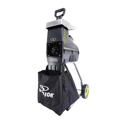 Sun Joe Wood Chipper Shredder and Waste Shredding Machine, CJ603E