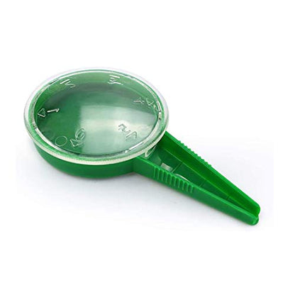 4 Pack Adjustable Hand Hold Sowing Seeds Dispenser, Seedlings Dibber and Widger Hole Puncher Garden Hand Tool Sets