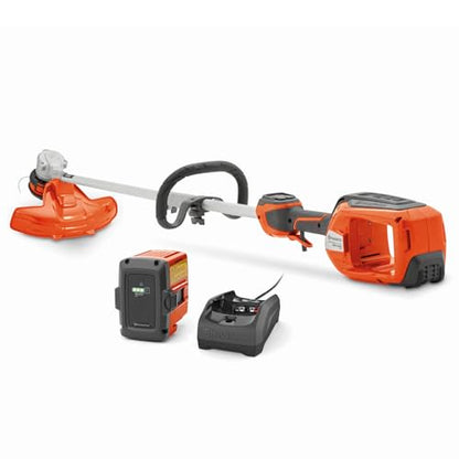 Husqvarna WeedEater 320iL Cordless String Trimmer with 4 Ah Battery and Charger, 16-Inch Straight Shaft Electric Weed Eater with Rapid Replace Trimmer Head for Reloading, Gifts for Men, 970480104 - size: 320iL Kit