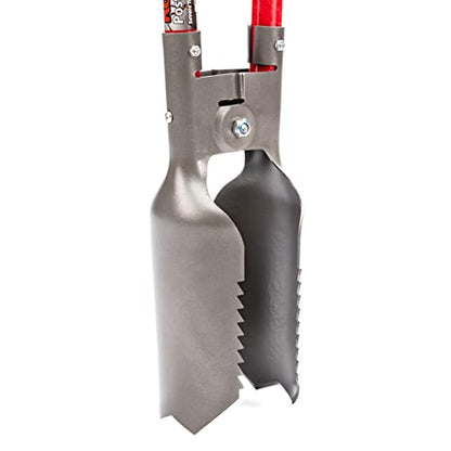 Root Slayer 23411 Post Hole Digger Garden Tool, Red - style: Post Hole Digger