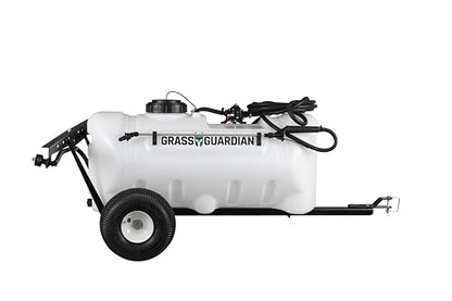 25 Gallon Pull-Behind Trailer Broadcast Sprayer - 1.1GPM, 7' Swath - size: 25 Gallon, style: Tow-Behind