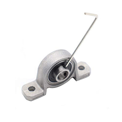10Pcs KP08 Pillow Block Bearing 8mm Bore Inner Ball Mounted Bearing Block