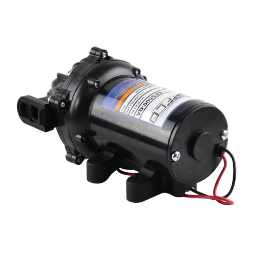 Everflo 12V On-Demand Diaphragm Sprayer Pump - 5.5GPM, 60 PSI, Quick Attach Ports - size: 5.5 GPM, style: Quick Attach Ports