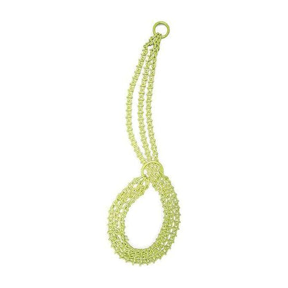 Brush Grubber Heavy Duty Shrub Clump Tree Log Metal Chain Grubber Tool, Use with ATVs and UTVs, Green