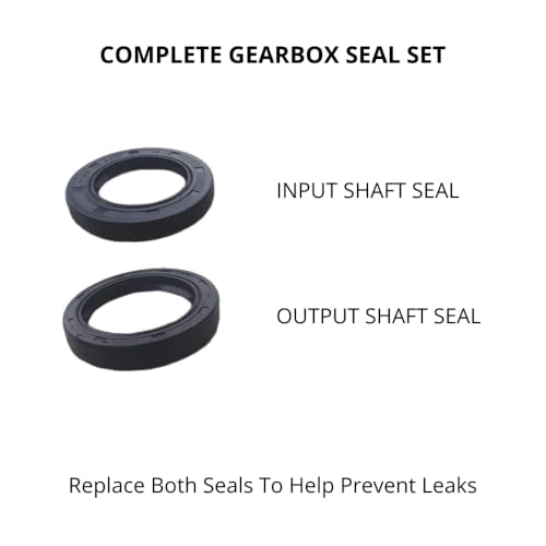 Rotary Cutter Gearbox Seal Set 40HP & 50 HP - Includes 1 Each Input & Output Seals