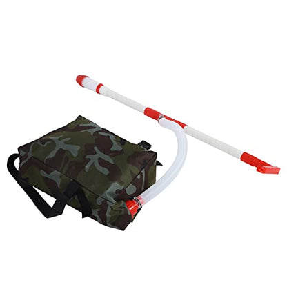 Manual Fertilizer Spreader Fertilizing Tool with Bag for Farm Corn Vegetables Sugar Cane Fruit Trees