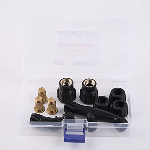 Solid Brass Nozzle, Cone-shaped Adjustable Nozzle, Direct Atomization of Two Models, Suitable for Knapsack Sprayer, Garden Spray, Agricultural Greenhouse Spray Equipment, etc.