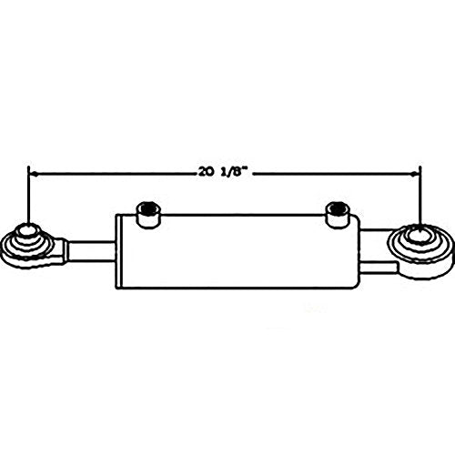 HTL3101M Hydraulic Top Link Cylinder FF, Replaces OEM Part Number HTL3101