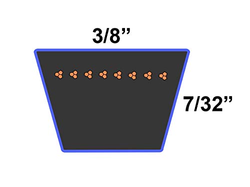 D&D DURA-Ultimate 6744 Aramid V-Belt
