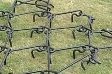ADD ON 4' x 5' 6" Pasture Drag Chain Harrow Section ONLY - 1/2"