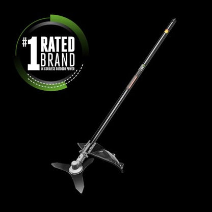 EGO Power+ BCA1220 12” Brush Cutter Attachment 56-Volt Lithium-ion Multi Head System, Black - size: Brush Cutter Attachment, style: Attachment