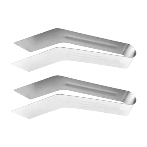 2Pcs Seedling Transplant Tongs,6.7 Inch Stainless Steel Gardening Plants Transplant Tongs,Gardening Planting Tool for Seedling Transplantation,Seedling Remove Transplant Pliers