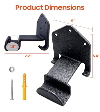 Pump Sprayer Holder, Backpack Blower Rack, 1 Pack Wall Mount Sprayer Hanger - color: 1 pack