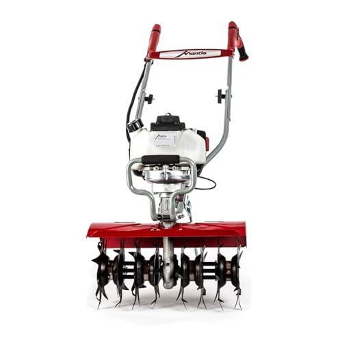 Mantis 7566-12-02 Deluxe XP 4-Cycle Tiller with Kickstand, 16-Inch