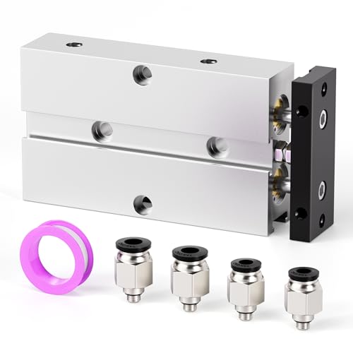 TAILONZ TN16-25 16mm x 25mm Double-Rod Cylinder - size: Bore:16mm Stroke:25MM