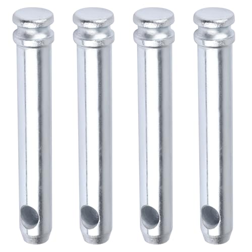 S07070200 Cat 1 Top Link Pin Hitch for Tractors, 3/4 in Dia Pin, 4 Pack