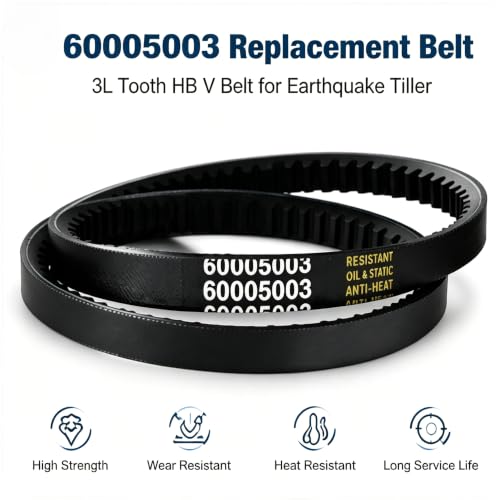 60005003 3L Tooth Drive Belt for Earthquake 10mm x 1160mm Trimmer