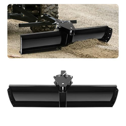 Scrape Blade Implement 3-Point 48" 2 Inch Receiver for ATV UTV