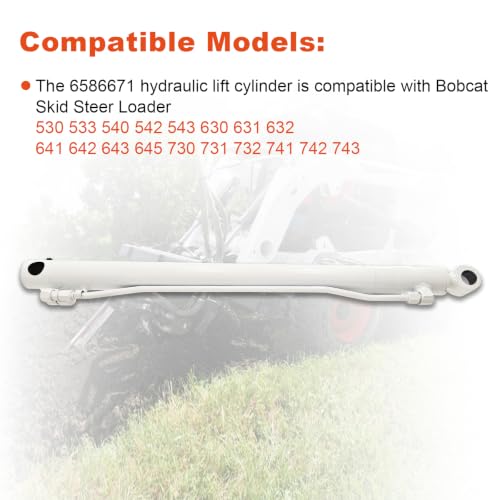 6592962 6586671 Hydraulic Lift Cylinder Compatible with Bobcat 530