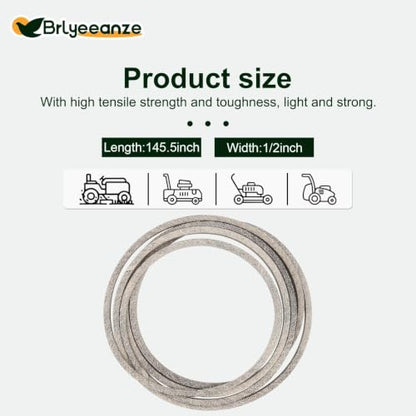 07200023 Lawn Mower Drive Belt - size: 145.5"L x 0.5"W