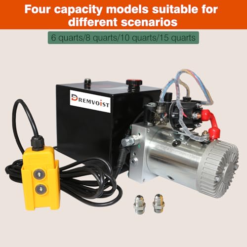 10 Quart Hydraulic Pump Double Acting, Electric Hydraulic Pump - size: 10 Quart-Double