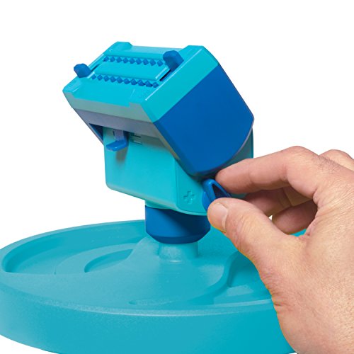 Aqua Joe BDL-A0138-P2 20-Nozzle Mini Gear-Driven Oscillating Sprinkler on Sled Base, Customizable Coverage, 4,250 Sq. Ft. Max Coverage