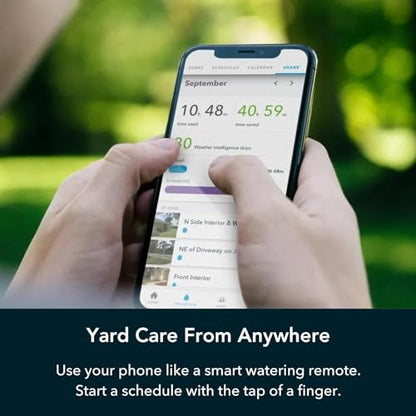 Rachio 3: Smart Sprinkler Controller, 16-Zone (Simple Auto Scheduling + Local Weather Intelligence. Save Water w/ Rain, Freeze & Wind Skip), Fast & Easy Install - size: 16 Zone (3rd Generation)