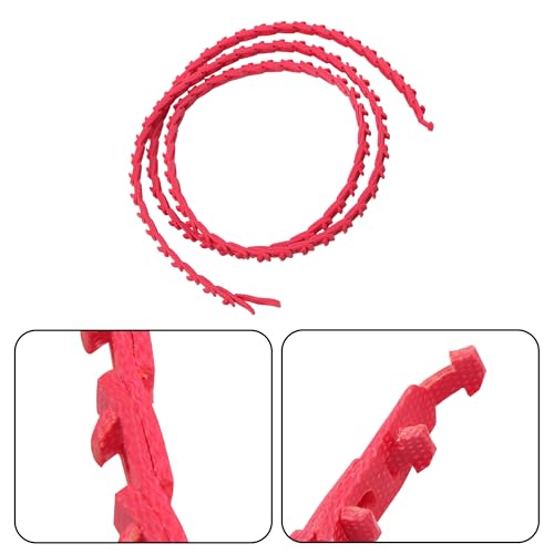 Power Twist V Belt, 3/8 Inches x 5 FT, Adjustable Link Polyurethane V-Belt Type Z, for Lathes, Drill Press, Table Saws, Bandsaws