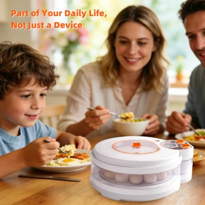 Egg Incubator for Hatching Eggs: Automatic Turner ±1°F Temperature