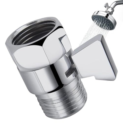 Shower Shut Off Valve Chrome Flow Restrictor G1/2 IPS