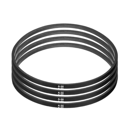 uxcell 4pcs A30 or 4L320 Classic Wrapped Rubber V-Belt, 30"(767mm) Inside Circumference, A Profile V Belt - size: A30