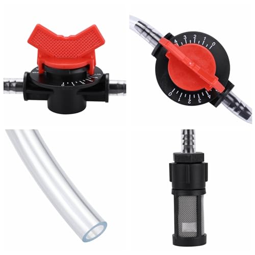 Garden Drip Irrigation Kit with 3/4 Inch Water Tube and Filter for Lawn, Vegetables, and Yard, Easy Setup Drip Line System