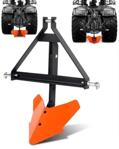 Heavy Duty 3-Point Quick Hitch Middle Buster Plow for Category 1 Tractors