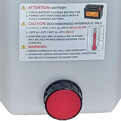 KTI-12VDA3Q Compact 12 VDC Hydraulic Power Unit with Single Double Acting and 3 Quart Capacity for Smooth Operation