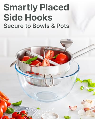 Hungry Artisan 4-Disc Food Mill for Jams, Purees & Silky Sauce