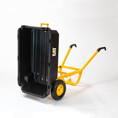 CAT 2 in 1 Rear Dump Cart with 600lbs Load Capacity