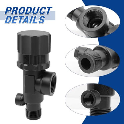 23120-3/4-PP Adjustable Pressure Relief Valve - 3/4" NPT Inlet/Outlet