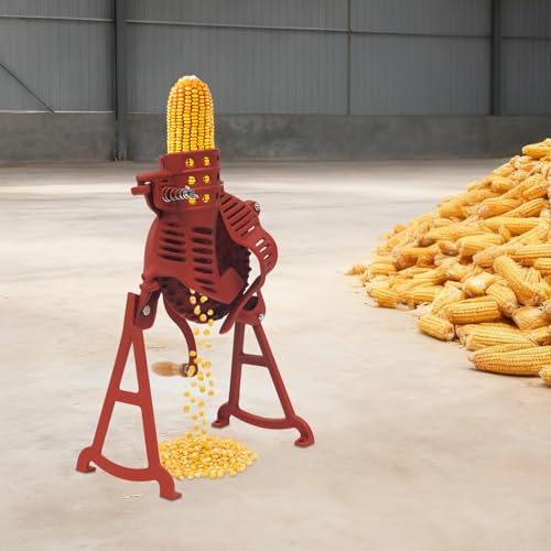 Manual Corn Thresher Sheller Hand Crank Maize Peeler Remover Tool (Style A) - size: Style A