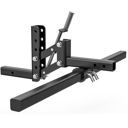 50in Width ATV/UTV Manual Implement Lift 1-Point Lift System Fits 2 Inch Receiver