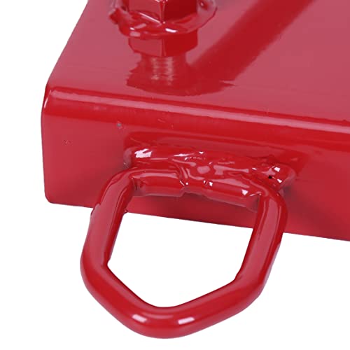 ECOTRIC Clamp On Forklift Trailer Hitch Pallet Fork Towing Hitch 3000 LBS | Capacity 2" Receiver Attachment Adapter Insert