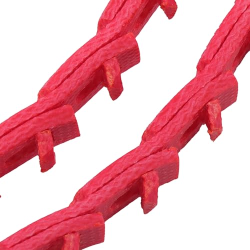 Power Twist V Belt, 3/8 Inches x 5 FT, Adjustable Link Polyurethane V-Belt Type Z, for Lathes, Drill Press, Table Saws, Bandsaws
