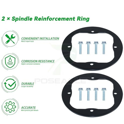 [ Upgraded 2 Pack High-Strength Deck Spindle Reinforcement Rings - color: A04 2xMTD Deck Spindle Reinforcement Rings