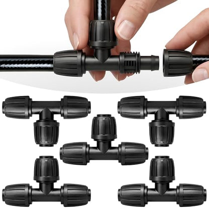 CARPATHEN 1/2” Splitters for Quick Connect Drip Irrigation System, Parts
