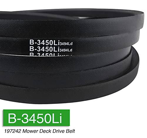 532197242 Mower Deck Belt 48 Inch, 197242 Replacement Belt