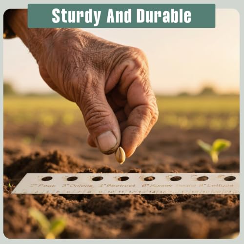 Seed Spacer Planting Tool, Garden Seed Spacing Ruler