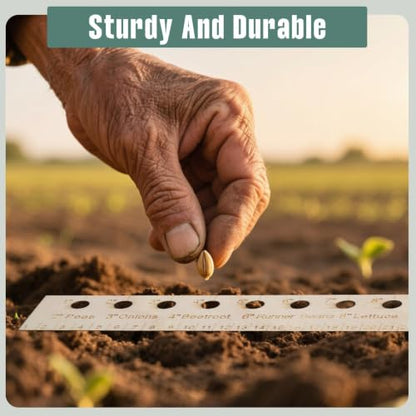 Seed Spacer Planting Tool, Garden Seed Spacing Ruler