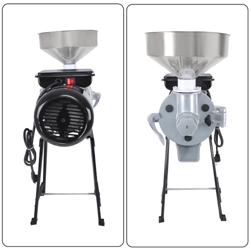 Wet & Dry 1500W 110V Electric Grinder Grain Mill Coffee Feed Flour Cereals Corn Grinder Machine