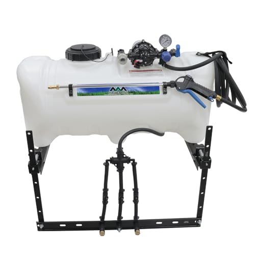 Master Mfg 25 Gallon ATV & UTV Premium Broadcast Boom Sprayer, 30 Foot Swath